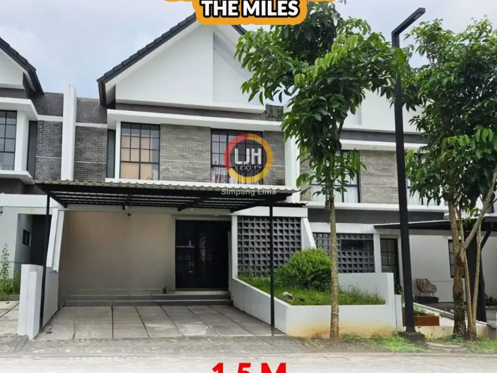 Rumah Modern 2 Lantai di The Miles Mijen Semarang
