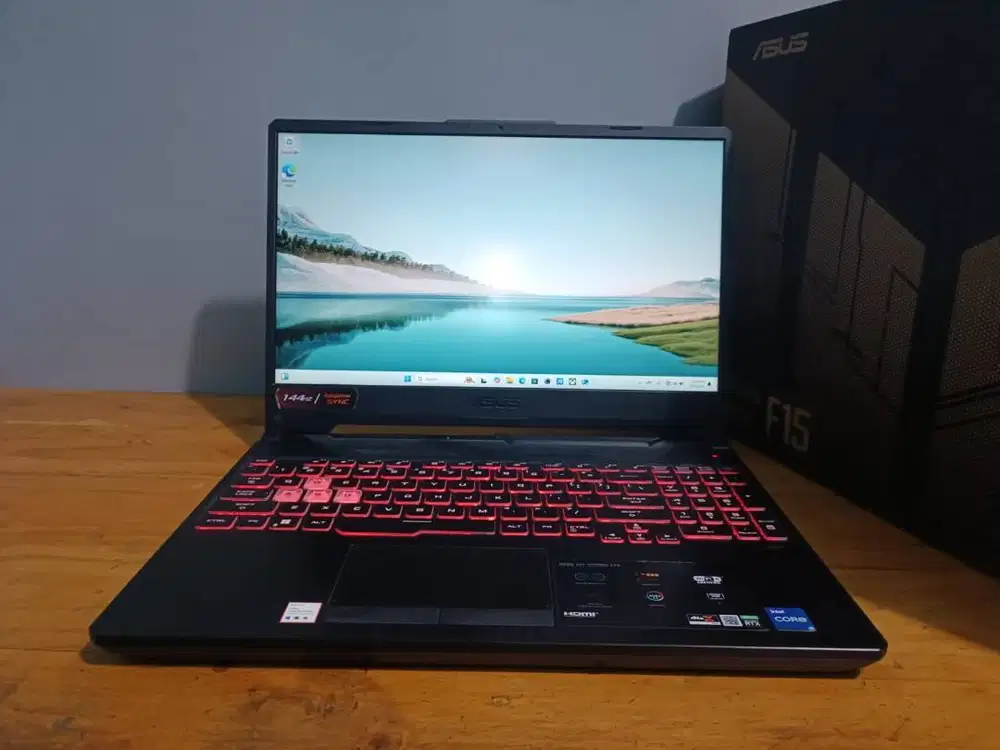 ASUS TUF Gaming FX506HC – i5 11400H RTX 3050 144Hz | Mulus Siap Gas