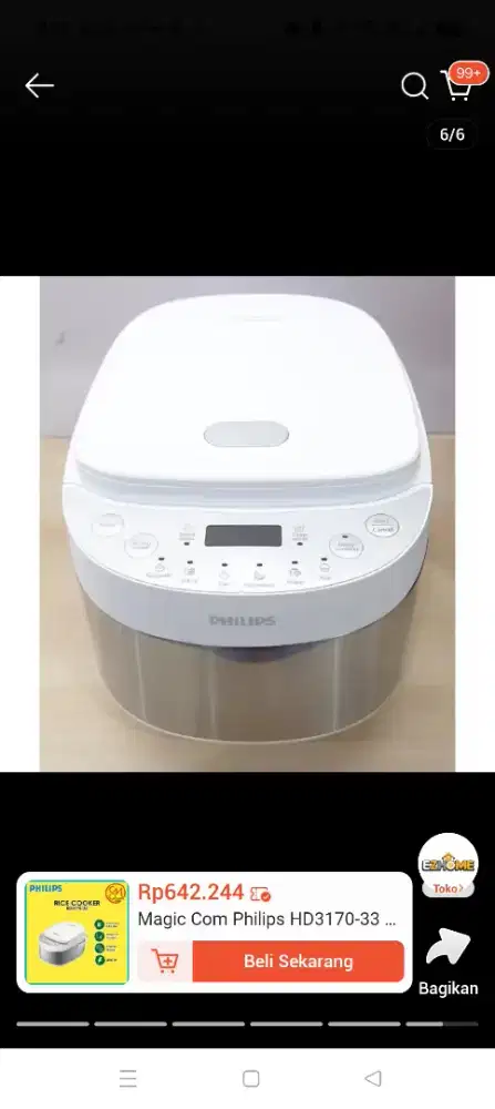Rice cooker like new banget