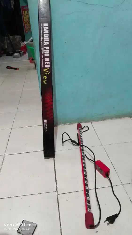 LAMPU LED VIEW KANDILA PRO RED AQUARIUM IKAN AROWANA / ARWANA / KOKI /