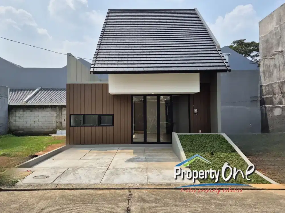 Jual Rumah Baru 2 Lantai Siap Huni di Serpong Garden Cisauk Lokasi Strategis dekat BSD, Akses Tol dan Stasiun KRL Cisauk