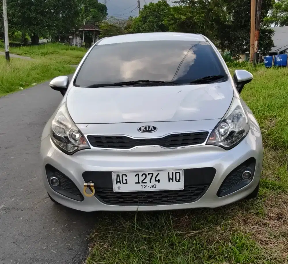 All New Kia Rio MT 2014 Silver