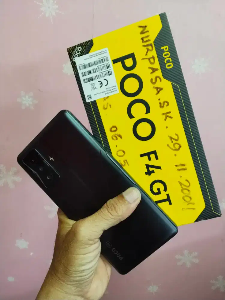Poco F4 GT ram 12/256 NFC fullset