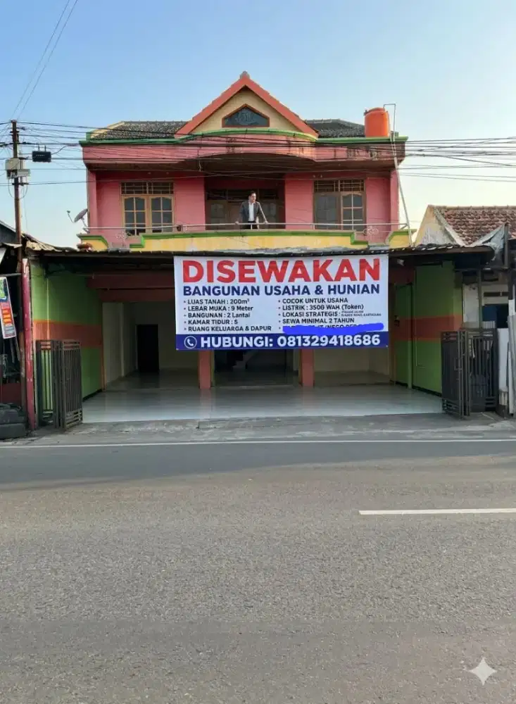 Ruko 2 lantai lokasi strategis