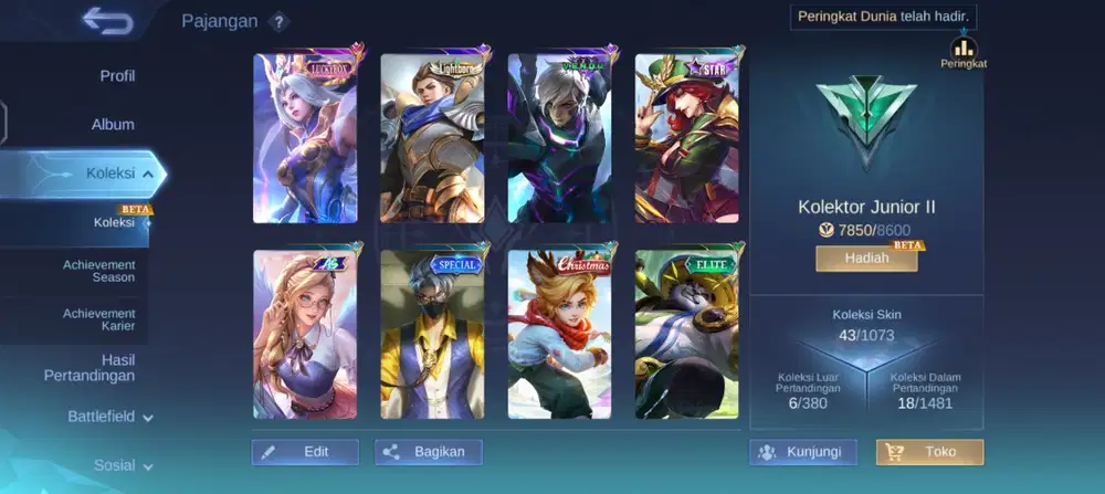 Akun ML murah aja