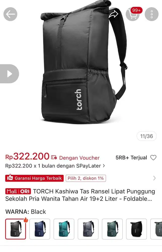 Ransel Torch Original