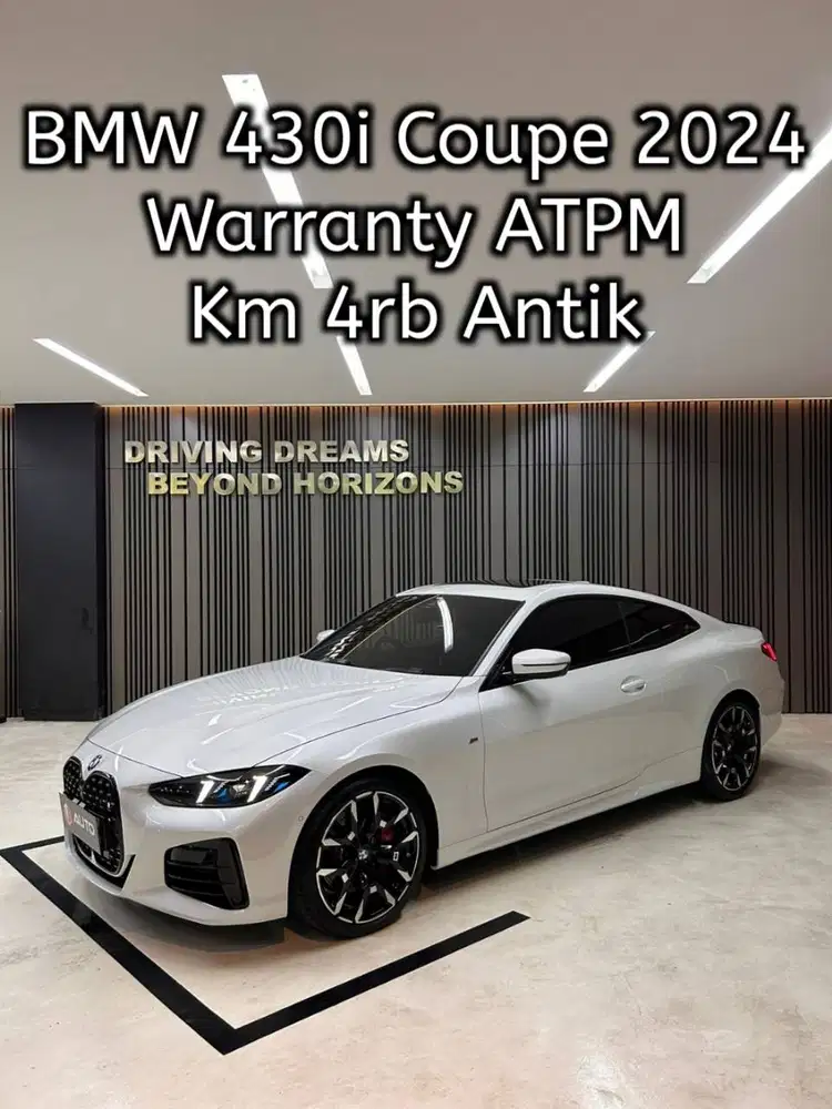 BMW 430i Coupe 2024 Putih Facelift Km4rb B1702UDY