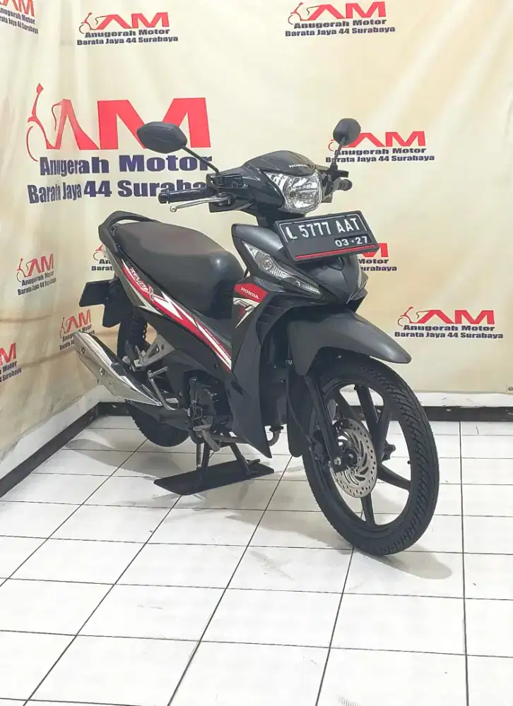 Ready Km 7 Ribu Honda Revo X Tahun 2022 warna Hitam doff