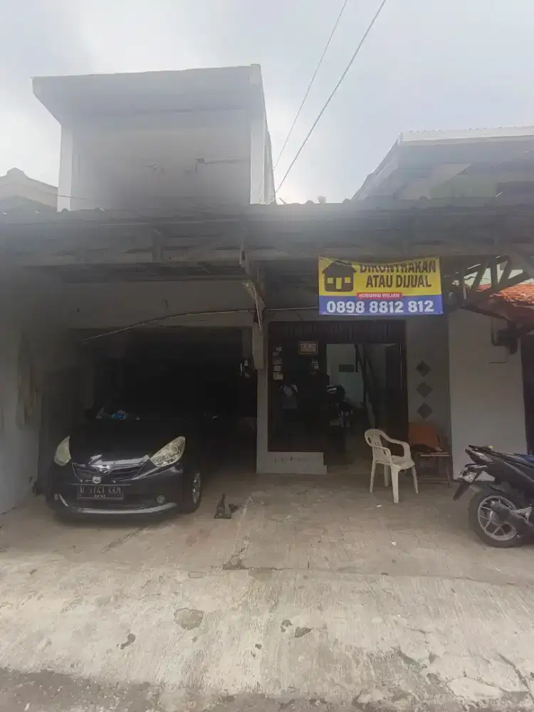 Disewakan rumah strategis di kp rambutan harga merakyat