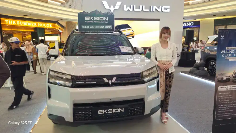 Wuling EKSION Ready stok Harga Earlybird,Dp Ringan promo tbaik jakarta