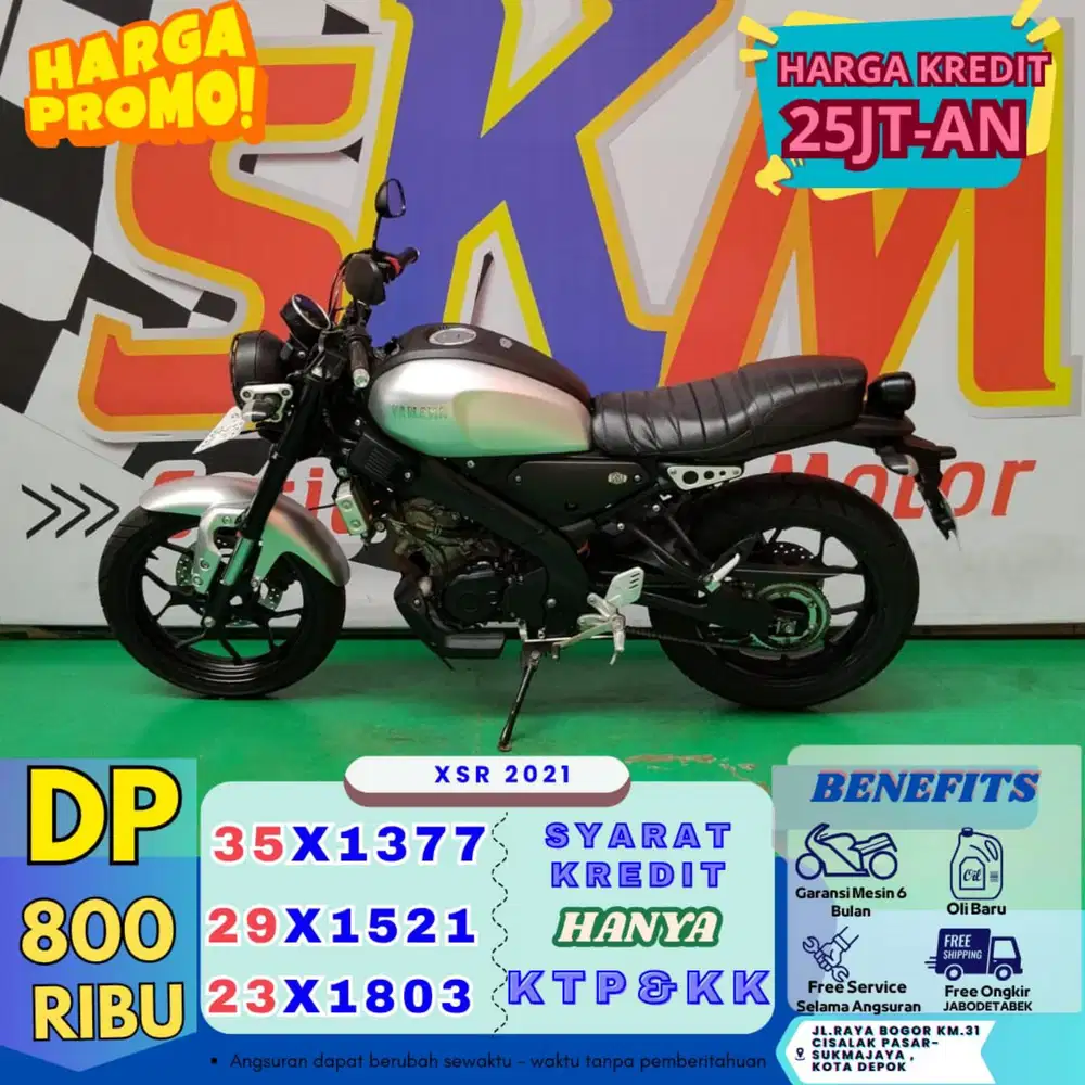 Dp 800rb bawa pulang xsr 2021 km low