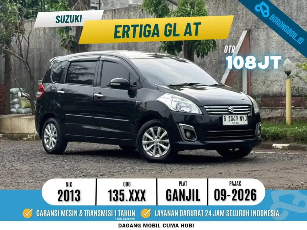 Suzuki Ertiga gl 2013 AT