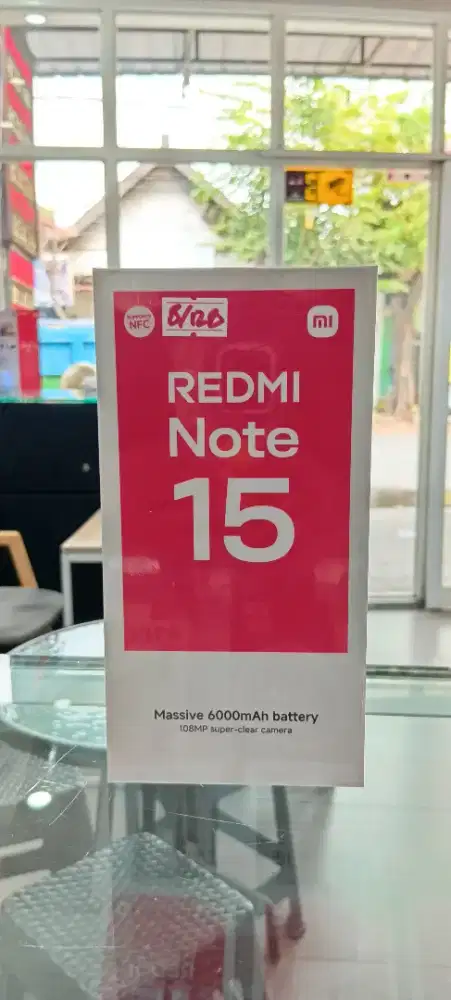 Xiaomi redmi Note 15 4G,ram 8gb Rom 128gb, camera 108mp