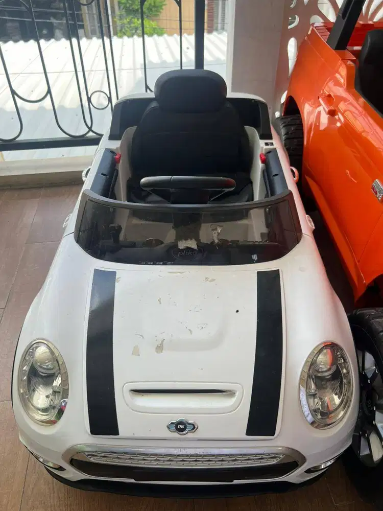 Mobil Aki Mainan Anak, mini cooper lisensi