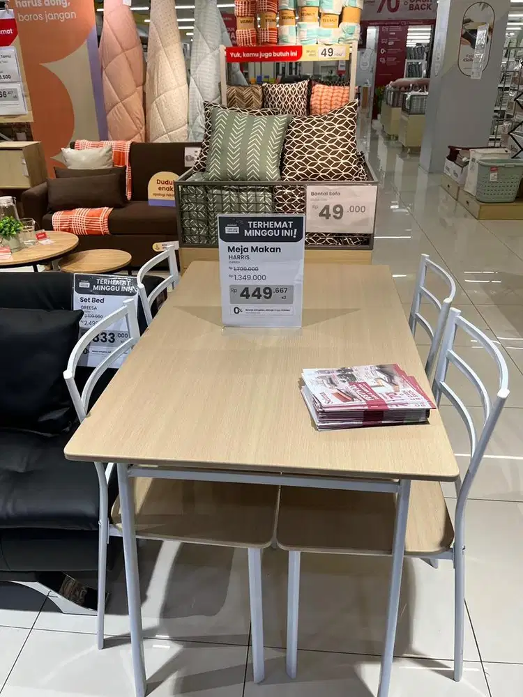 SET MEJA MAKAN SELMA