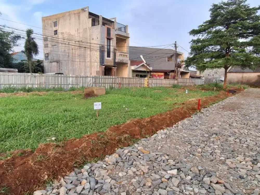 5 Menit Alun-Alun Pamulang, Tanah Dijual Akses Mobil