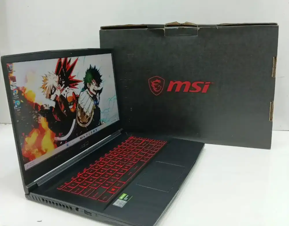 LAPTOP MSI GF63 Thin 10SCSR Intel(R) Core i5-10200H RAM 8GB/SSD 512GB