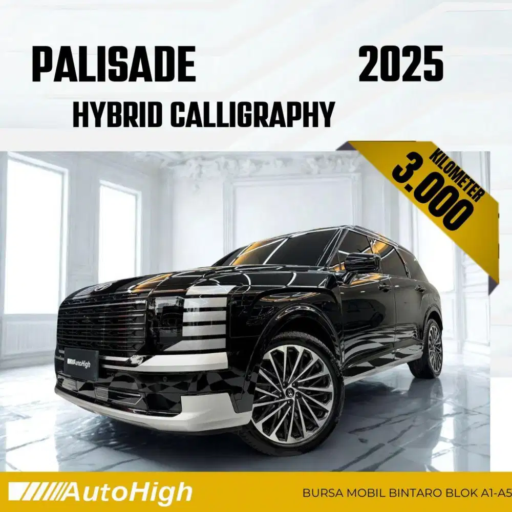 DP10% [Km3.000] Palisade Hybrid Calligraphy 2025 Reg 2026 #AUTOHIGH