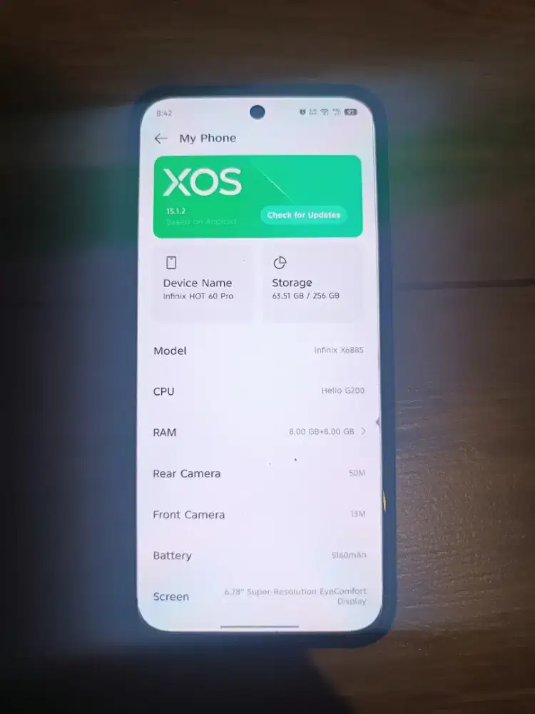 Infinix Hot 60 Pro 8+8+256