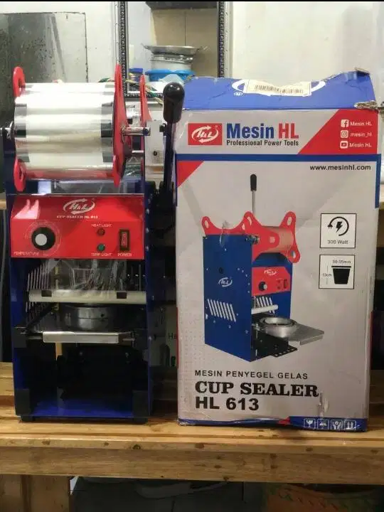 Mesin Penyegel Gelas / Cup Sealer HL 613
