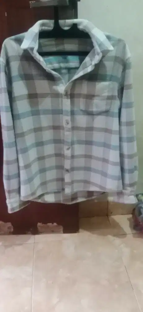 Kemeja flanel Made in burma