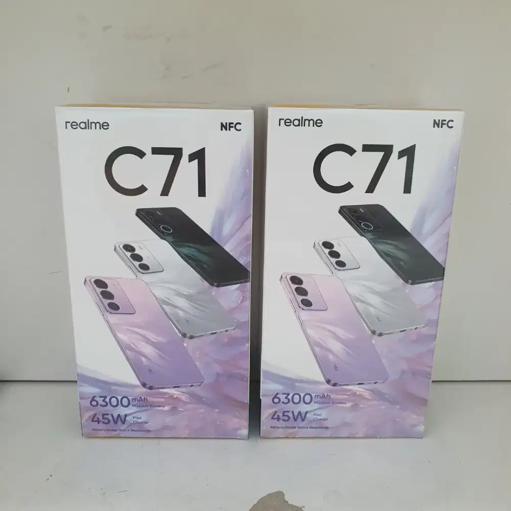 Realme C71 4/128GB New Garansi Resmi