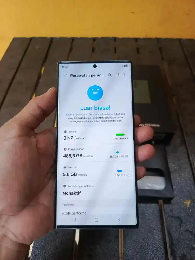 samsung s23 ultra 12/512 resmi sein