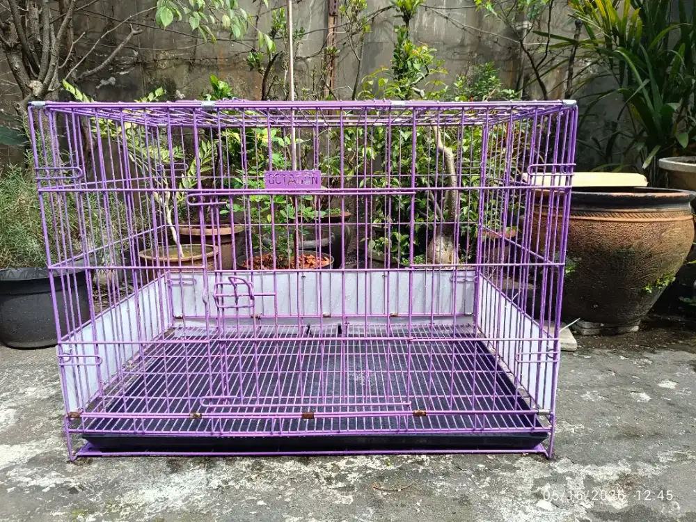 Kandang Octagin K300 Kandang Lipat Roda 91 cm x 56 cm x 67 cm