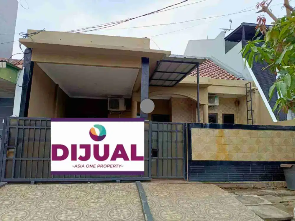 Jual Rumah 1 lantai bebas banjir di Prima Harapan Dekat Stasiun Bekasi