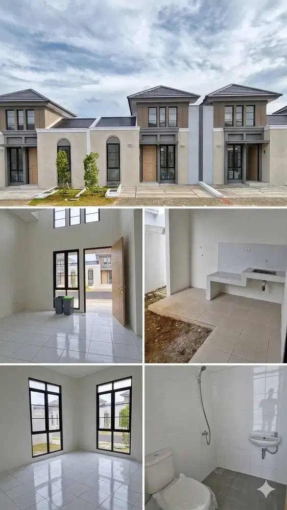 DISEWAKAN RUMAH BARU – CLUSTER VARENNA    CITRA RAYA, CIKUPA TANGERANG
