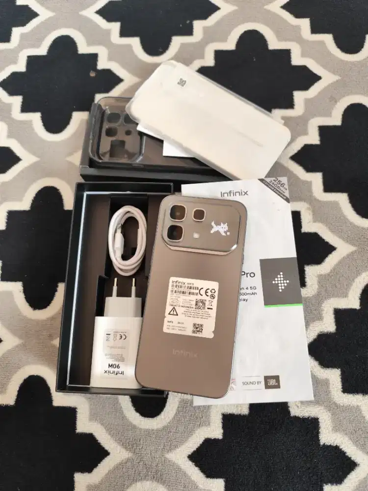 Infinix Note 60 Pro 8/256

Kelangkapan Fullset