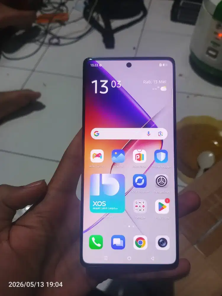 hpINFINIXversi NOTE40 ram8GB rom256GB