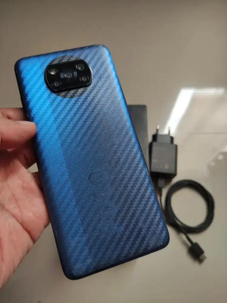 Poco X3 NFC 6/64 warna biru