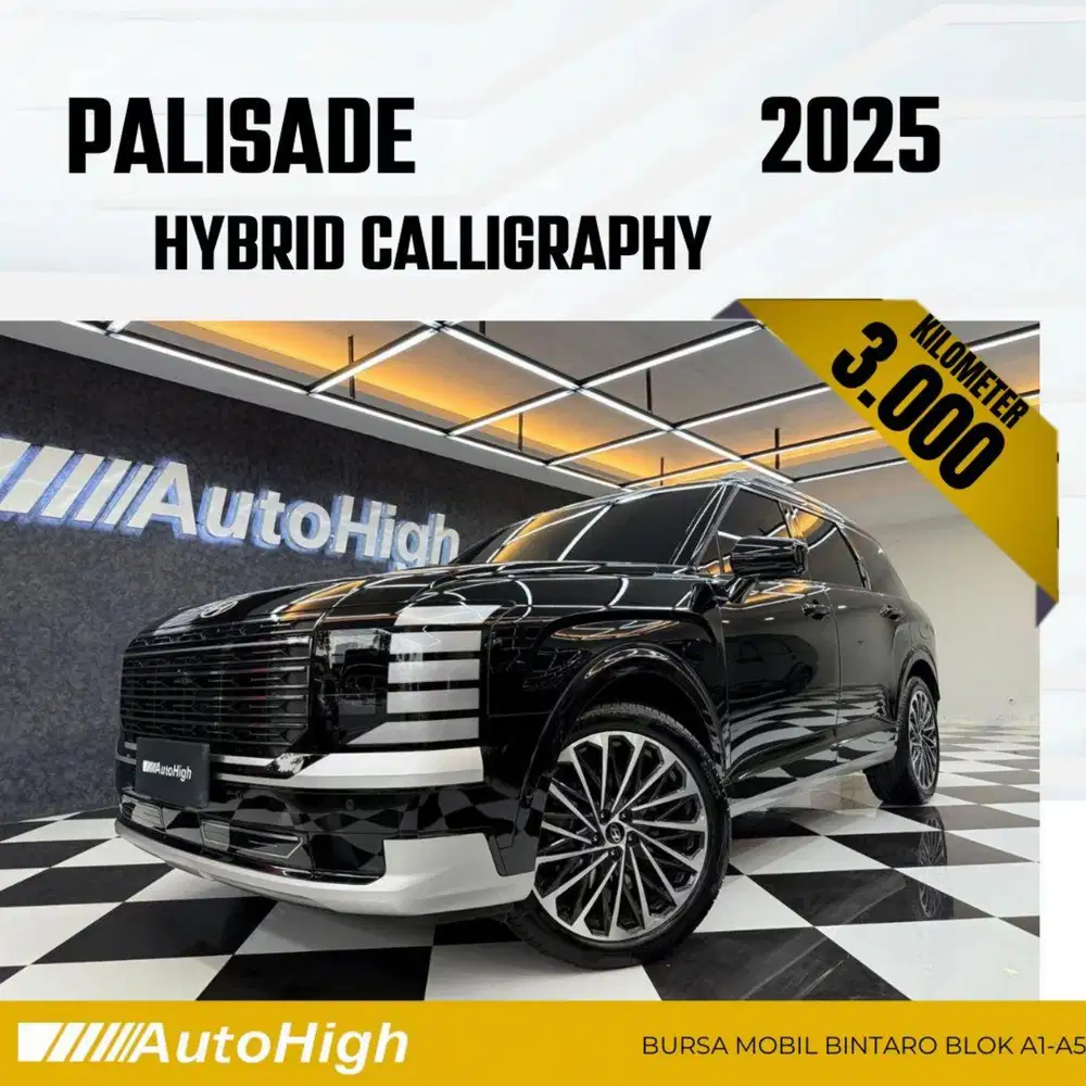 DP10% [Km3.000] Palisade Hybrid Calligraphy 2025 Reg 2026 #AUTOHIGH