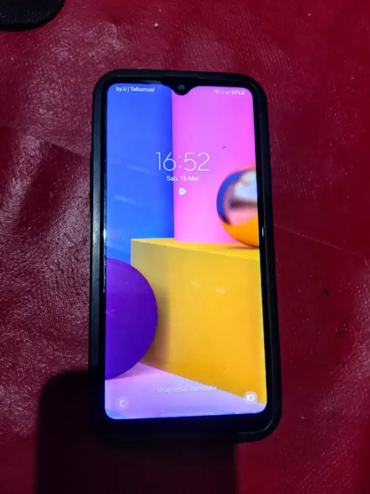Numpang jual hp samsung A20S normal