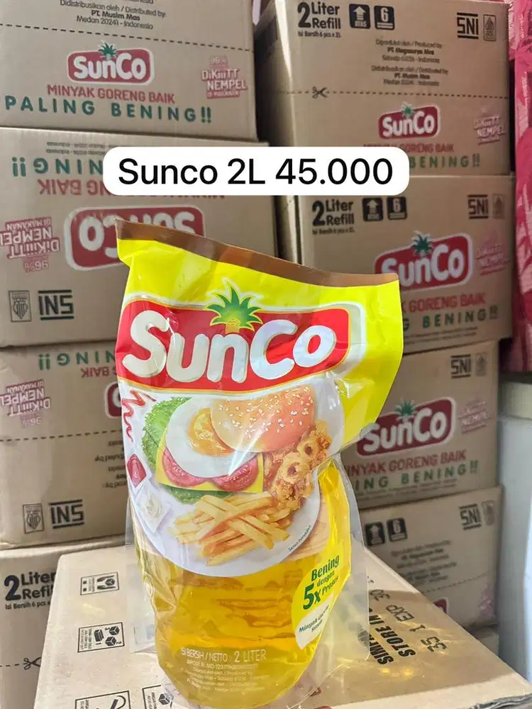 Dijual Sunco Kartonan 2L isi 6 pcs