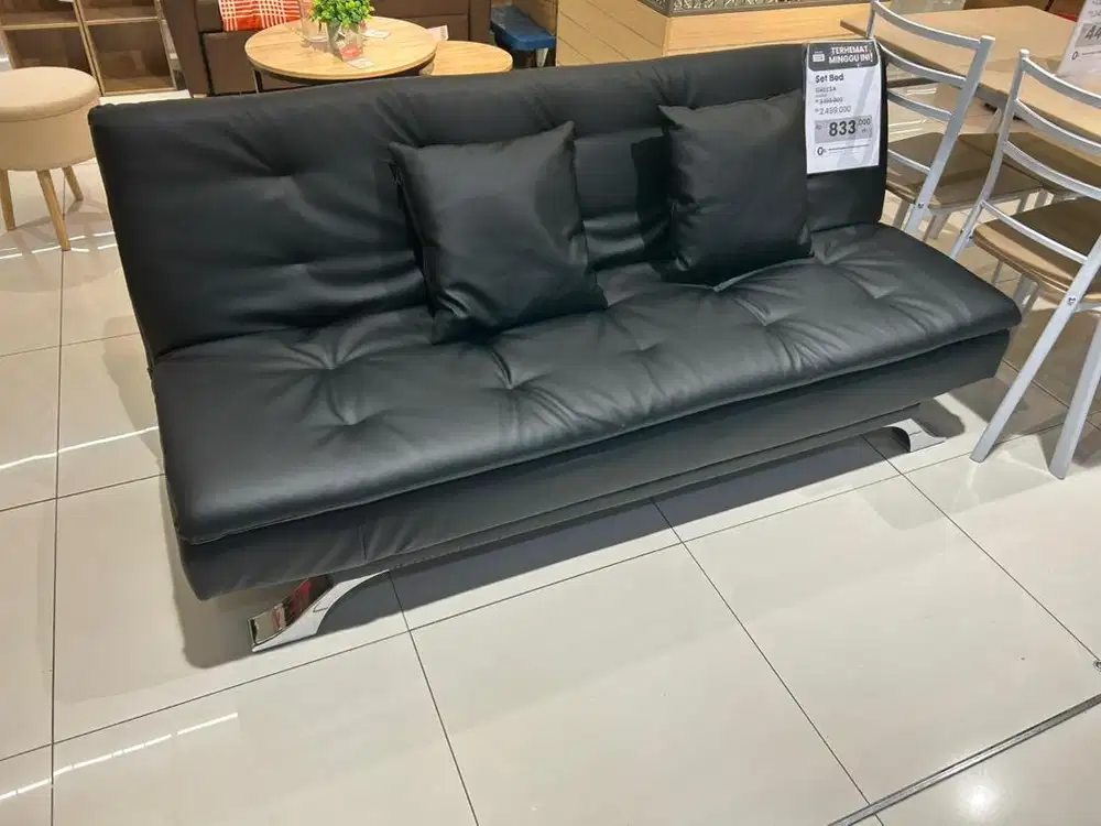 SOFABED MEWAH KULIT SINTETIS