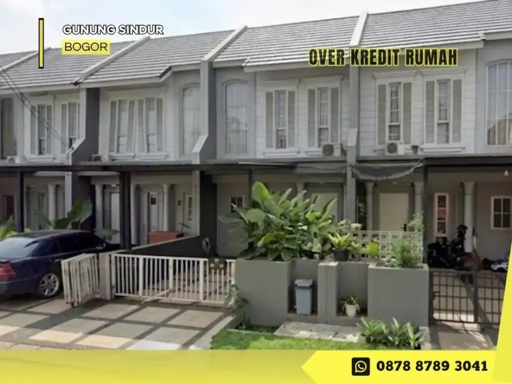 Rumah Take Over LT103 2LT di Grand Bukit Dago dkt Stasiun KA