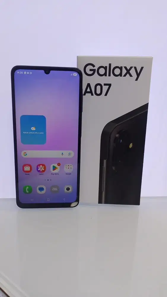 samsung A07 4/64 mulus blm 1 bulan pakai