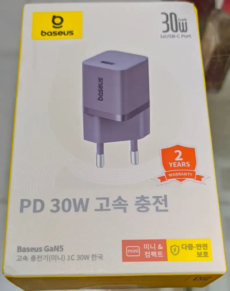 Baseus GaN5 Mini 30W Fast Charger USB type C