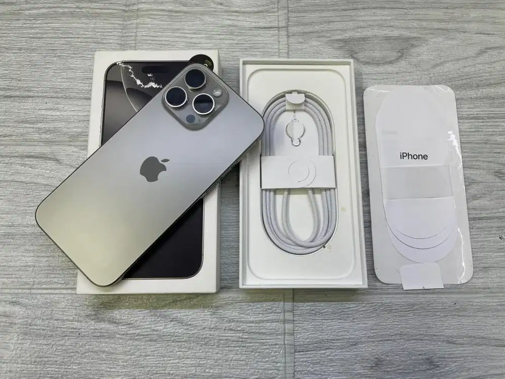 Iphone 16 Promax 256gb natural second ibox