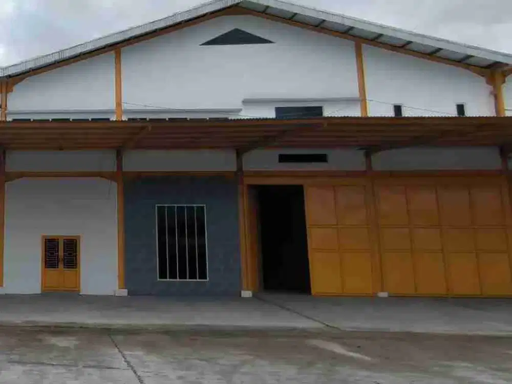 GUDANG BARU 2 LANTAI PREMIUM LB 1.278 TAMPAN PEKANBARU