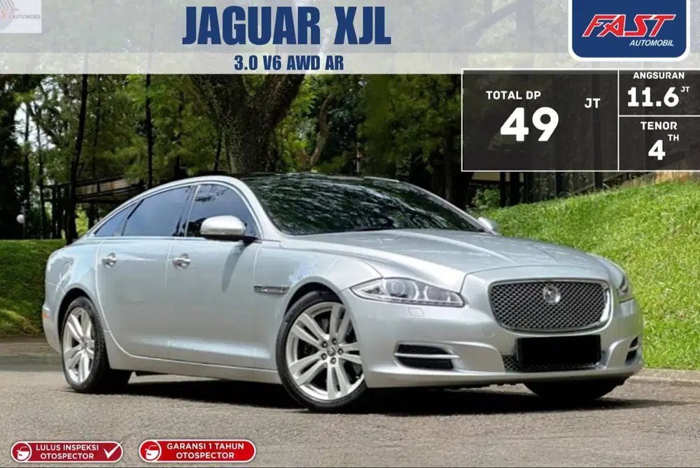 LOW KM GARANSI 1 TH PJK PNJG JAGUAR XJL 3.0 V6 AWD FULL SPEC AT 2013