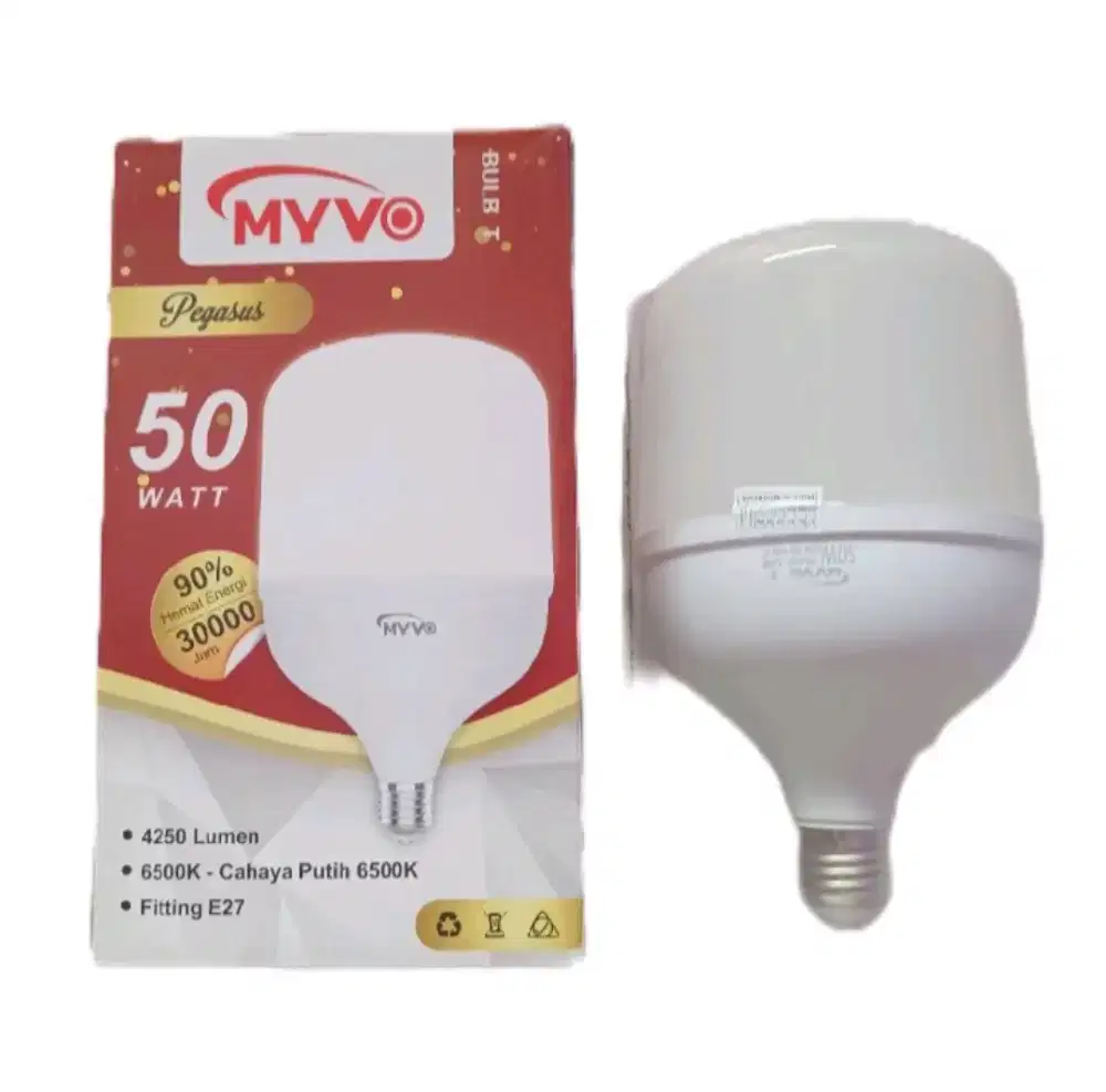 Lampu Myvo LED Hemat Energi 50 Watt