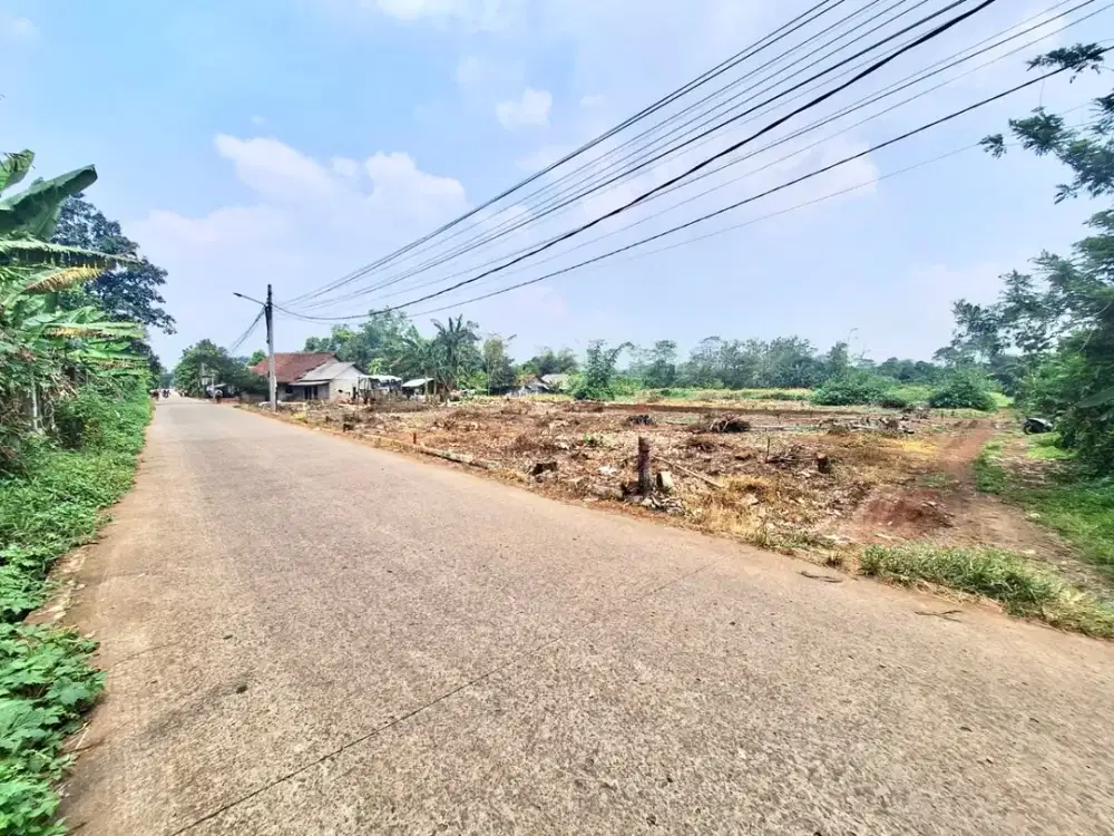 Lokasi Strategis Tanah Cisauk 11 Menit ke Stasiun Jatake, Harga Murah