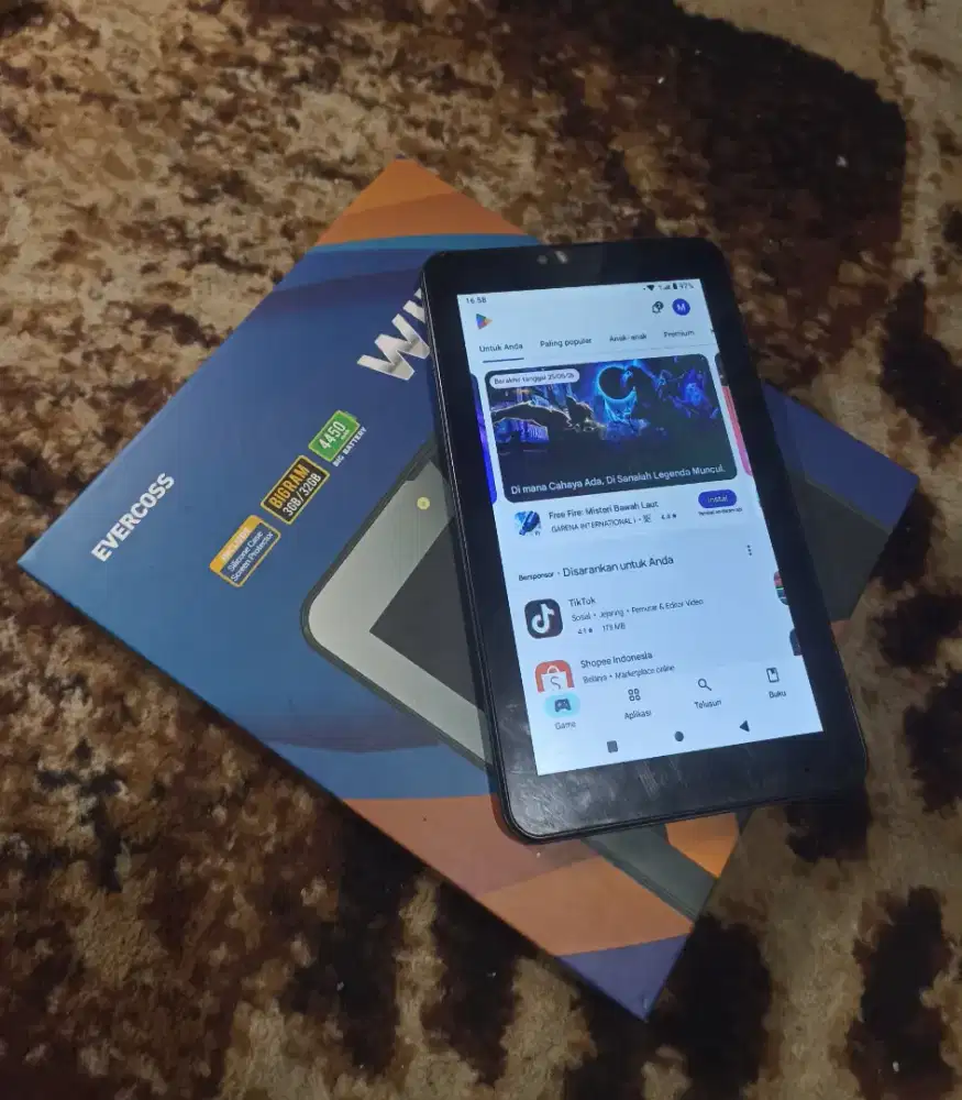Tablet Evercoss 4G Ram3