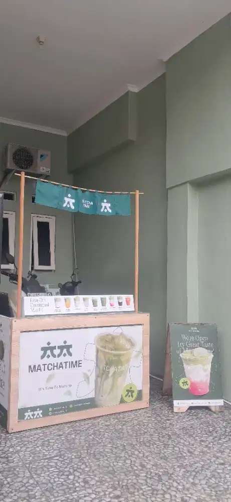 Booth Jualan Minuman/Makanan