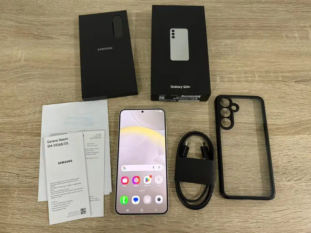 No Minus Samsung S24+ plus 512 Gb Mulus pisan