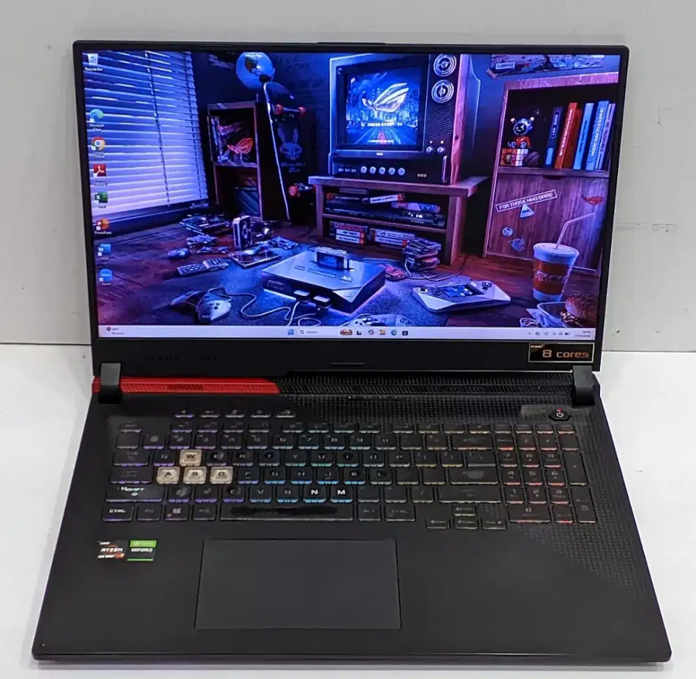 ASUS ROG STRIX G713IE Processor AMD Ryzen 7 4800H RAM 16GB SSD 512GB