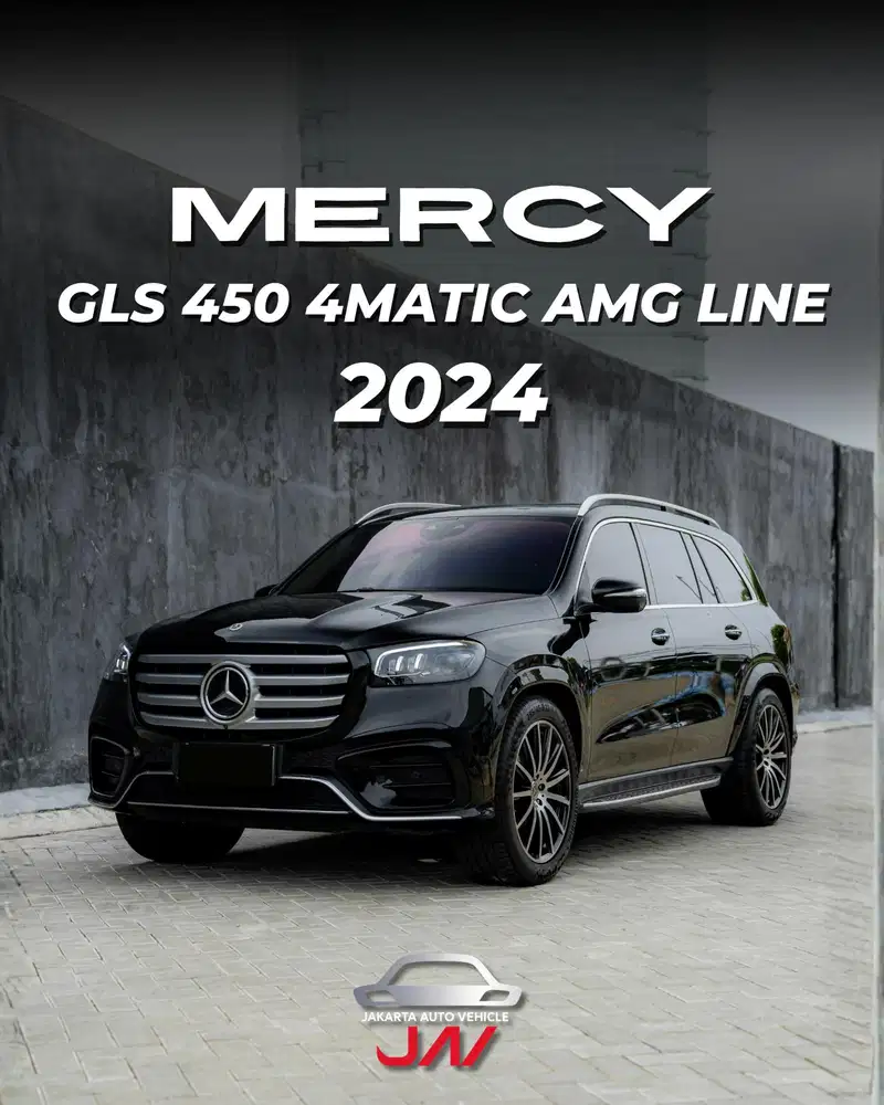 MERCEDES-BENZ GLS 450 4MATIC AMG LINE FACELIFT 2024 / LIKE NEW